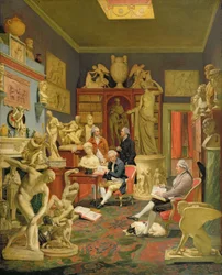 Charles Townley and his Friends in the Towneley Gallery, 33 Park Street, Westminster